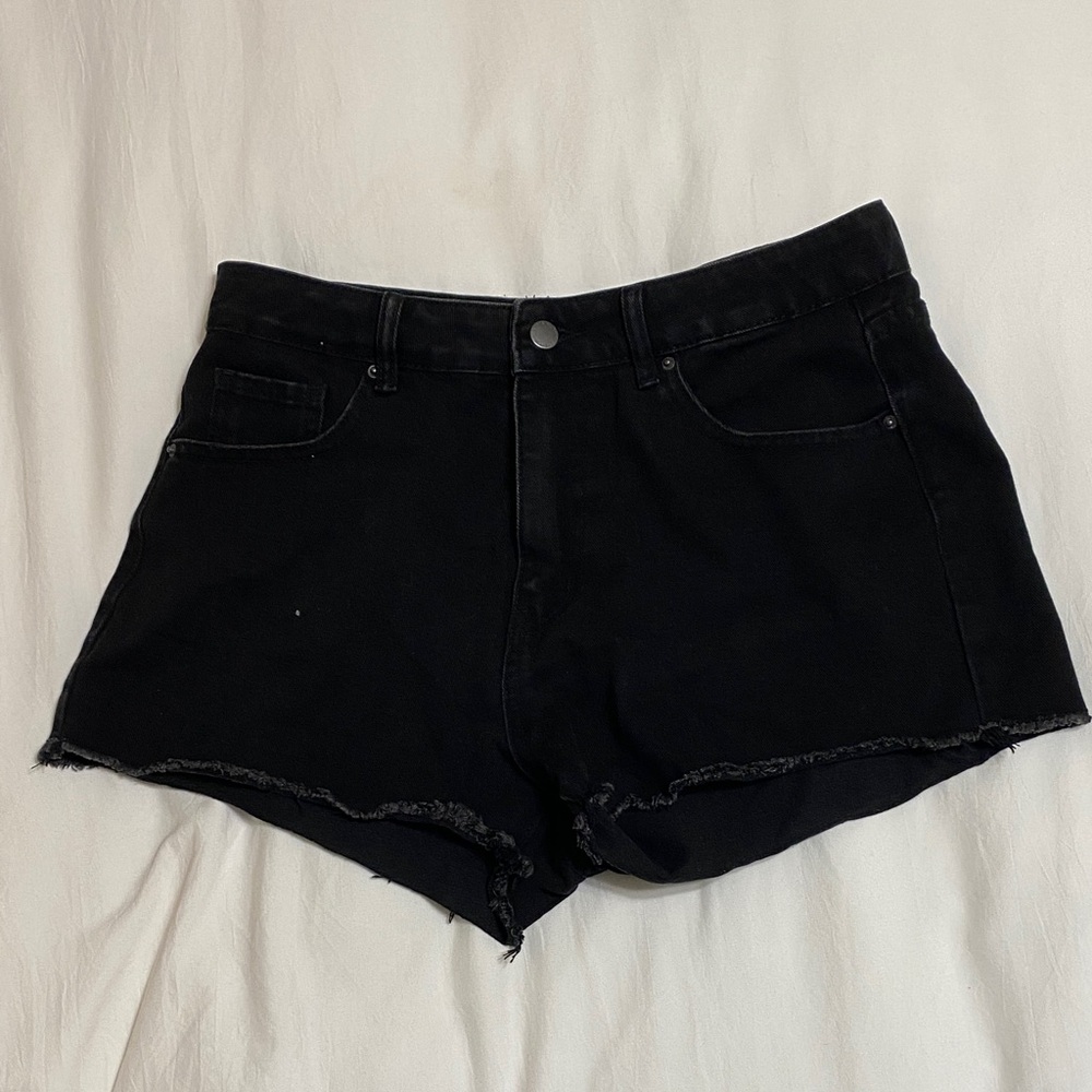 SHEIN Black Jean Shorts for Women